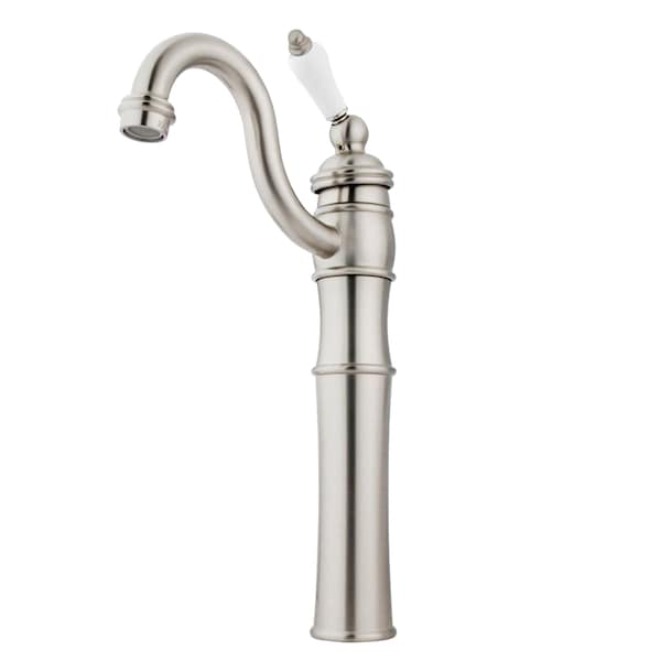 Vessel Sink Faucet, Brushed Nickel